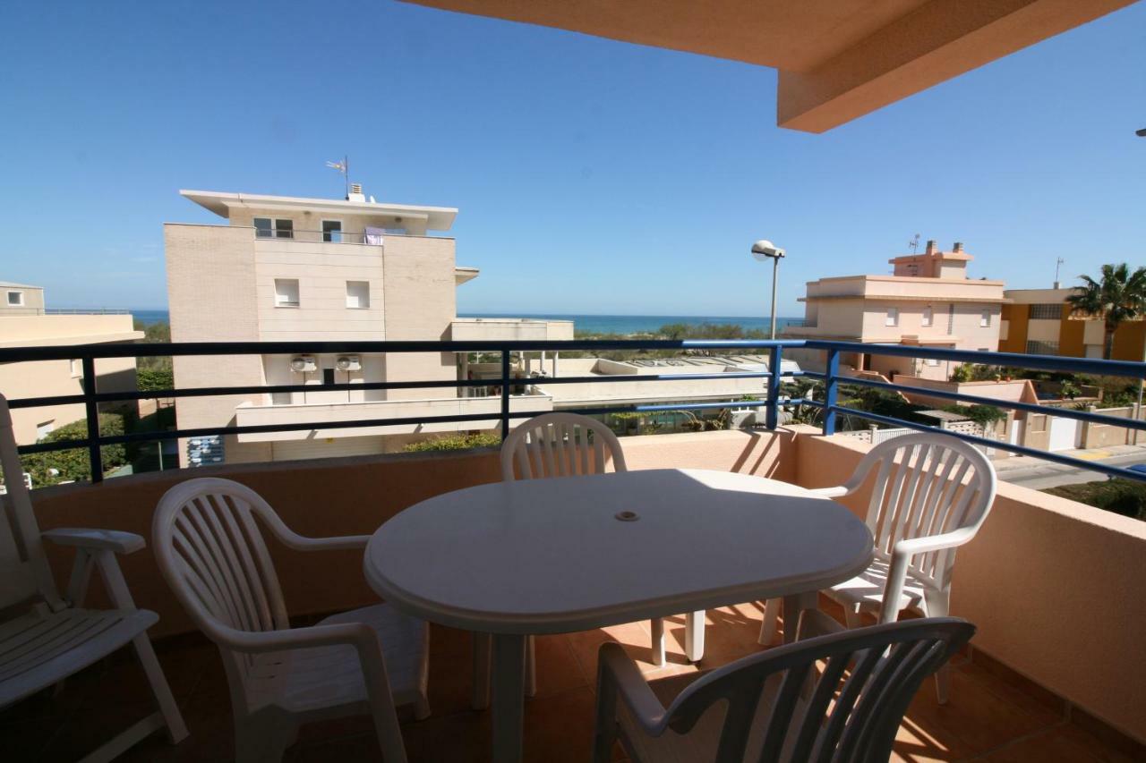 Apartamento Con Piscina Y Vistas Al Mar Aguamarina 36 Oliva Kültér fotó