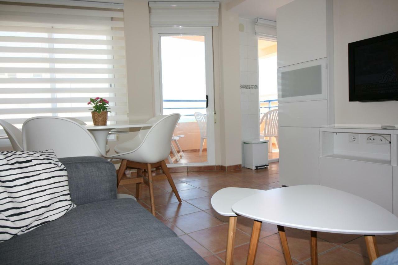 Apartamento Con Piscina Y Vistas Al Mar Aguamarina 36 Oliva Kültér fotó