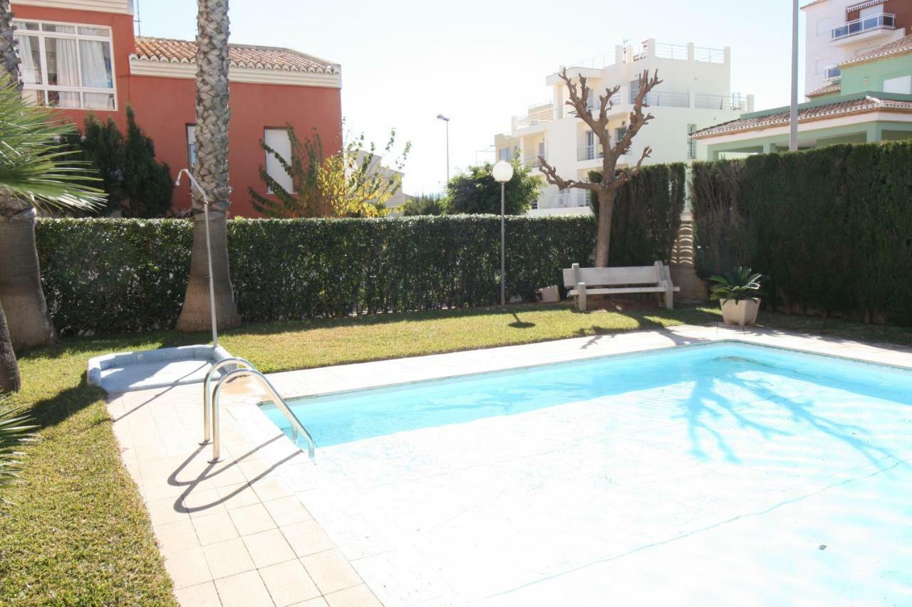 Apartamento Con Piscina Y Vistas Al Mar Aguamarina 36 Oliva Kültér fotó